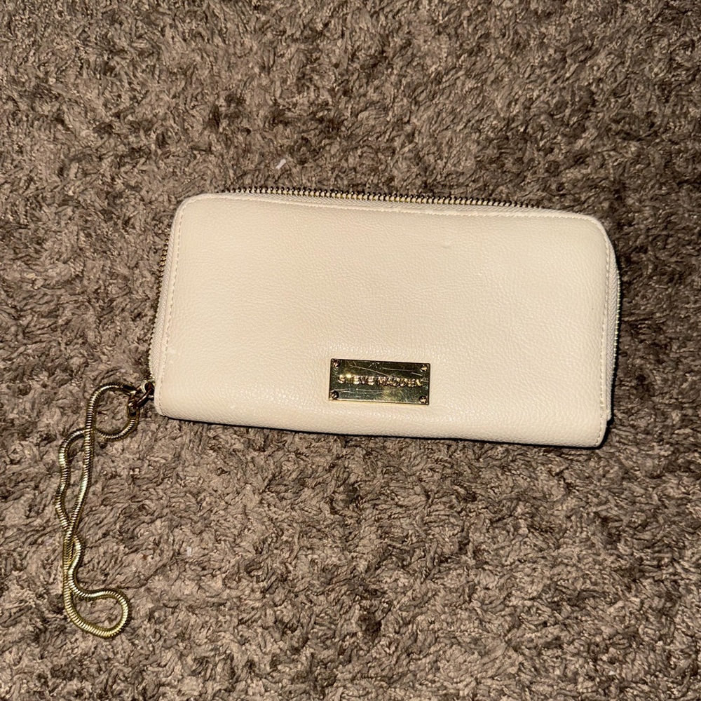 Steve Madden Wallet with Gold Detail